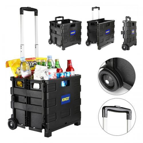 KINZO【折叠小拉车】可调节伸缩收纳 可承装25公斤