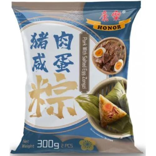 康乐粽子【猪肉咸蛋粽】(2个装) 300g