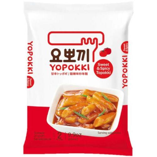 YOPOKKI 优波奇【甜辣味】即食辣炒年糕 韩国进口 (2人份) 280g
