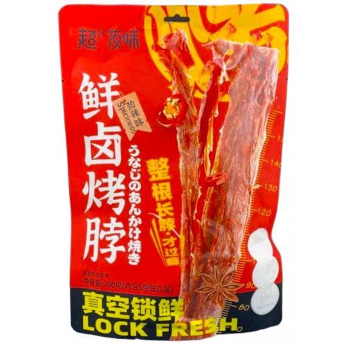 超友味【鲜卤烤鸡脖 - 劲辣味】200g
