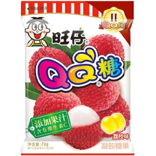 旺旺 旺仔 QQ糖 水果软糖【荔枝味】70g