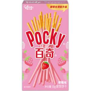 Pocky百奇【草莓味】饼干条 55g