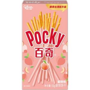 Pocky百奇【蜜桃味】饼干条 55g