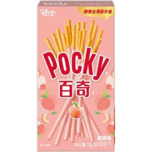 Pocky百奇【蜜桃味】饼干条/饼干棒 55g