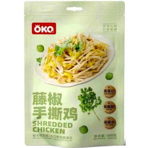 OKQ【手撕鸡 - 藤椒味】80g