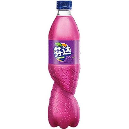 芬达【葡萄味汽水】500ml