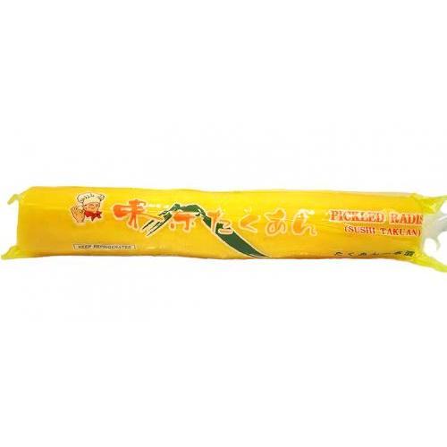 东京【盐渍萝卜/黄大根】寿司韩国紫菜包饭专用酸甜黄萝卜条 500g