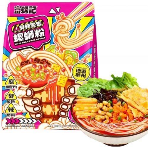 富螺记【柳州螺蛳粉 - 加辣加臭加腐竹】330g