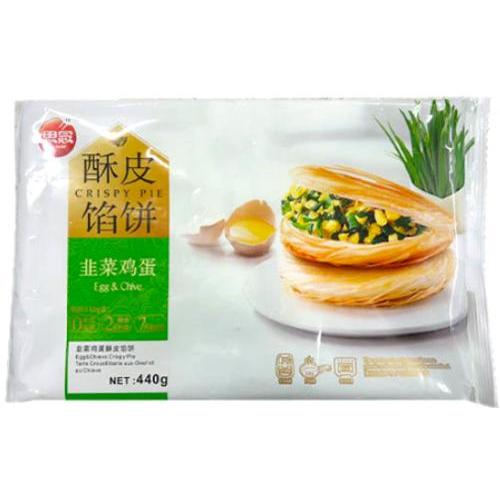 思念【酥皮馅饼 - 韭菜鸡蛋】440g