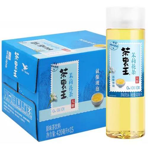 茶裹王【无糖茉莉花茶】(1箱15支) 15x420ml