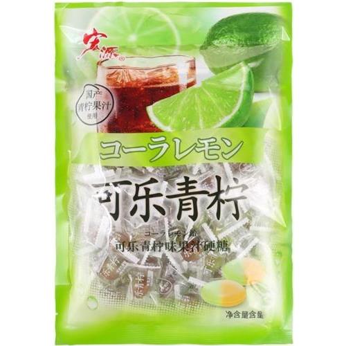 宏源【可乐青柠味果汁硬糖】80g