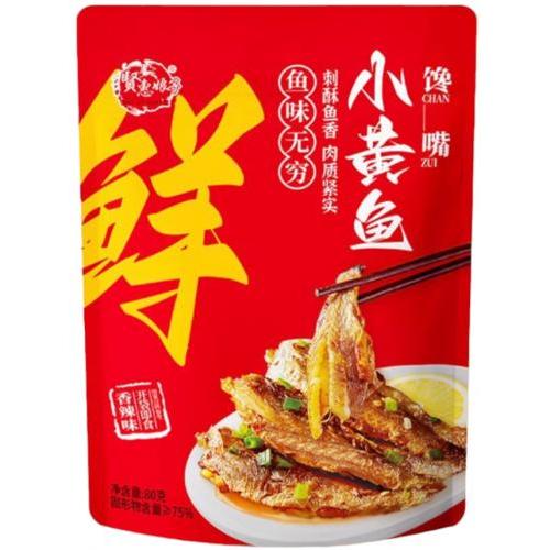 贤惠娘子【馋嘴小黄鱼 - 香辣味】80g