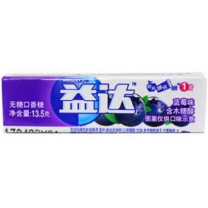 益达 口香糖【蓝莓味】(5片装) 13.5g