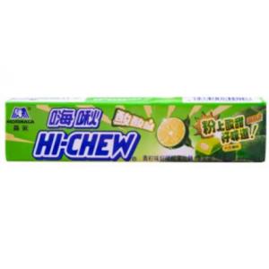 森永 嗨啾 果汁感【青柠檬味】果汁软糖 57g