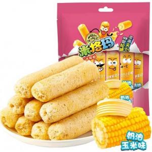 徐福记 米格玛【奶油玉米味】夹心米果卷 90g