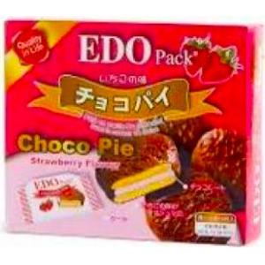 EDO【巧克力派 - 草莓味】(大盒装) 300g