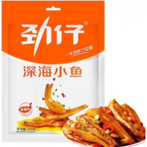 劲仔 深海小鱼【香辣味】50g
