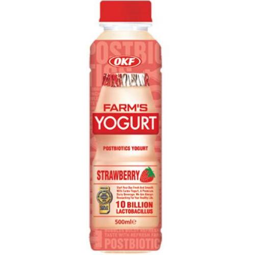 OKF 乳酸饮料【草莓味】500ml