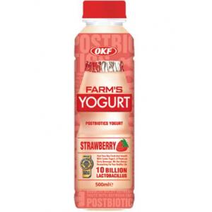 OKF 乳酸饮料【草莓味】500ml