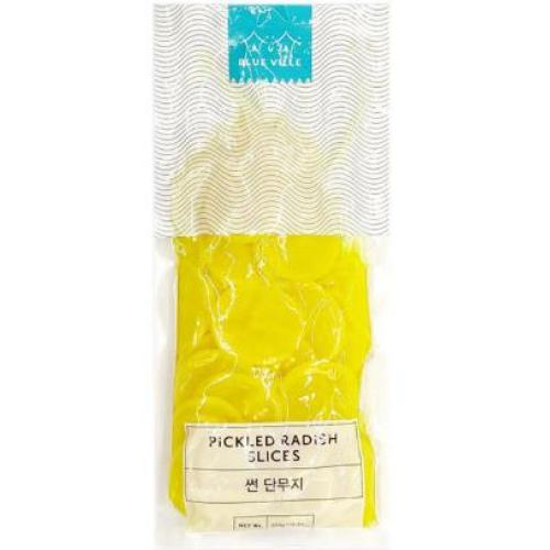 BLUE VILLE【腌萝卜片】寿司韩国紫菜包饭专用酸甜黄萝卜片 350g