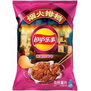 乐事薯片 烟火排挡【甜辣炸鸡味】70g