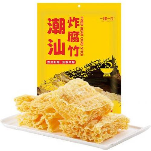 一稞一豆【潮汕风味炸腐竹】免泡免炸 火锅/炖煮/爆炒 125g