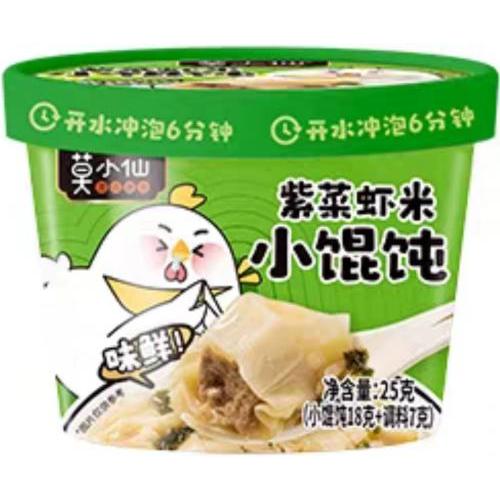 莫小仙【紫菜虾米小馄饨】(桶) 25g