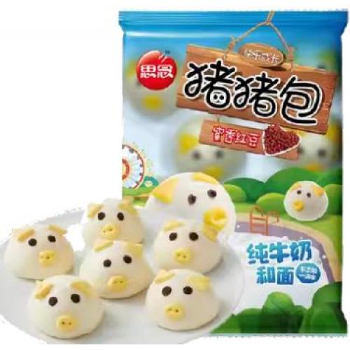 思念 猪猪包【蜜香红豆】(10只装) 300g