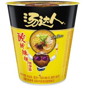 汤达人【酸酸辣辣豚骨拉面】(杯) 90g