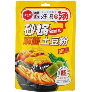 田小花【砂锅麻酱土豆粉】322g