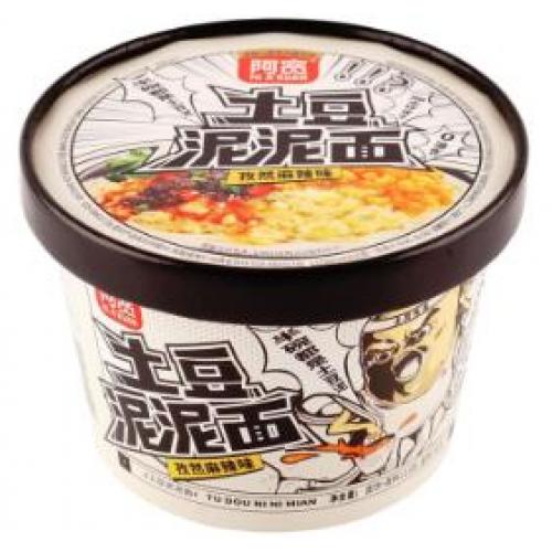 白家阿宽 土豆泥泥面【孜然麻辣味】105g