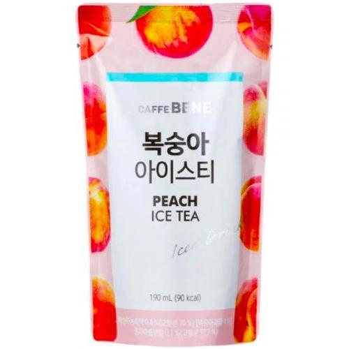CAFFE BENE 韩国冰果汁饮料【水蜜桃冰茶风味】190ml