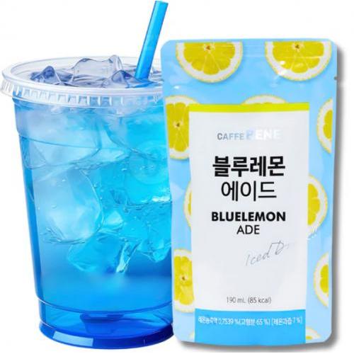 CAFFE BENE 韩国冰果汁饮料【蓝柠檬风味】190ml