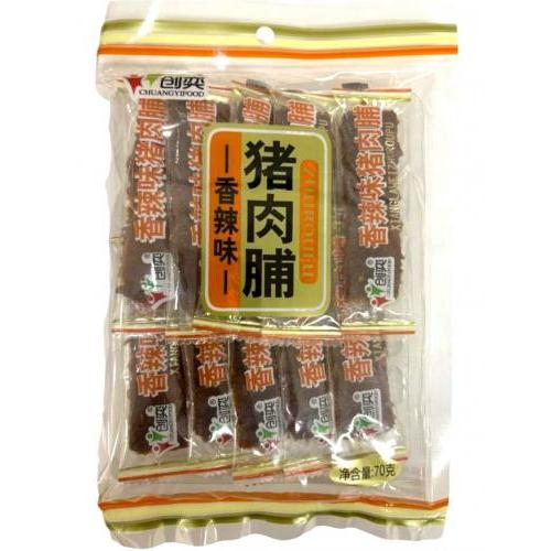 创奕派【猪肉脯 - 香辣味】70g