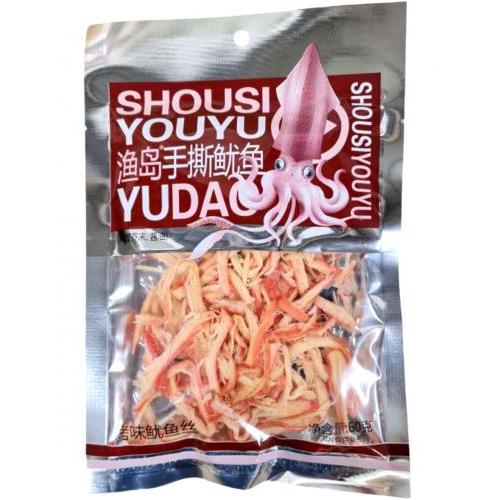 伊达【渔岛手撕鱿鱼】内赠芥末/酱油 60g