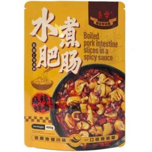 康乐【水煮肥肠】回热即食 预制菜  400g