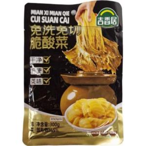 吉香居【免洗免切脆酸菜】300g
