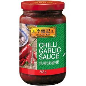 李锦记【蒜蓉辣椒酱】煎饼果子/烤冷面/烙饼/烧烤专用蒜蓉辣椒酱 368g