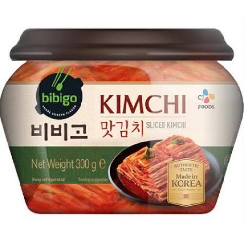 必品閣【切片泡菜】韩国原装进口辣泡菜/辣白菜 (罐装) 300g