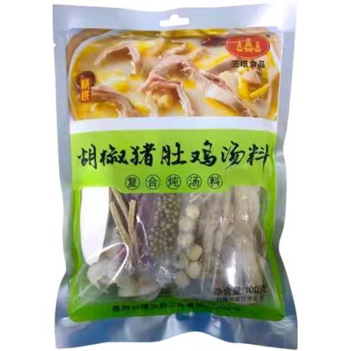 三塔【胡椒猪肚鸡汤料】复合炖汤料/炖汤煲汤专用汤料包 100g