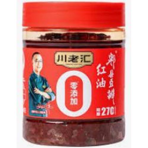 川老汇【红油郫县豆瓣】红油辣豆瓣酱 500g