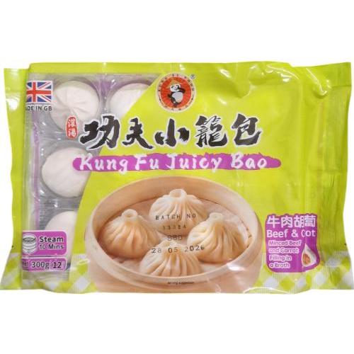功夫 灌汤小笼包【牛肉胡萝卜】(12只) 300g