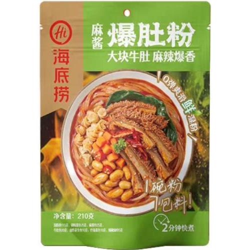 海底捞【麻酱爆肚粉】内附爽脆牛肚 210g