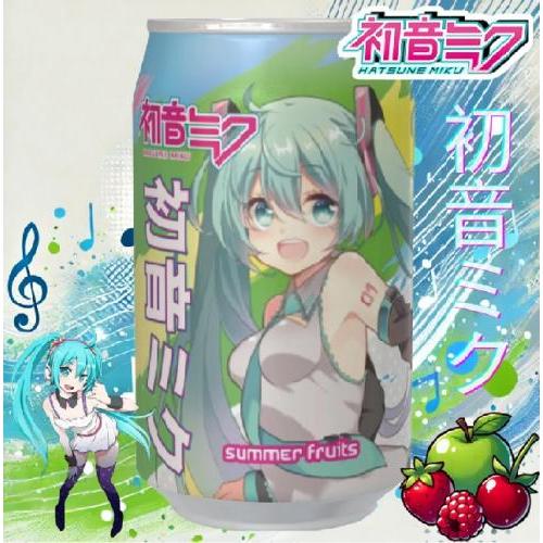 初音【夏日水果味苏打水】330ml