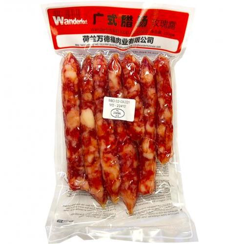 万德福【玫瑰露广式腊肠】250g