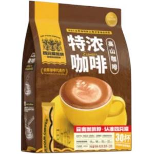四只猫【特浓咖啡】速溶咖啡 (30条入) 30x15g