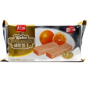 嘉士利 威化饼干【香橙味】115g