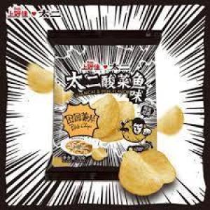 上好佳 田园薯片【太二酸菜鱼味】40g