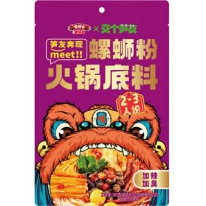 嘻螺会 螺蛳粉火锅底料【加辣加臭】280g