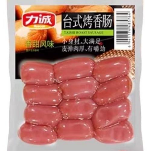 力诚 台式烤香肠【香甜风味】火腿肠 72g